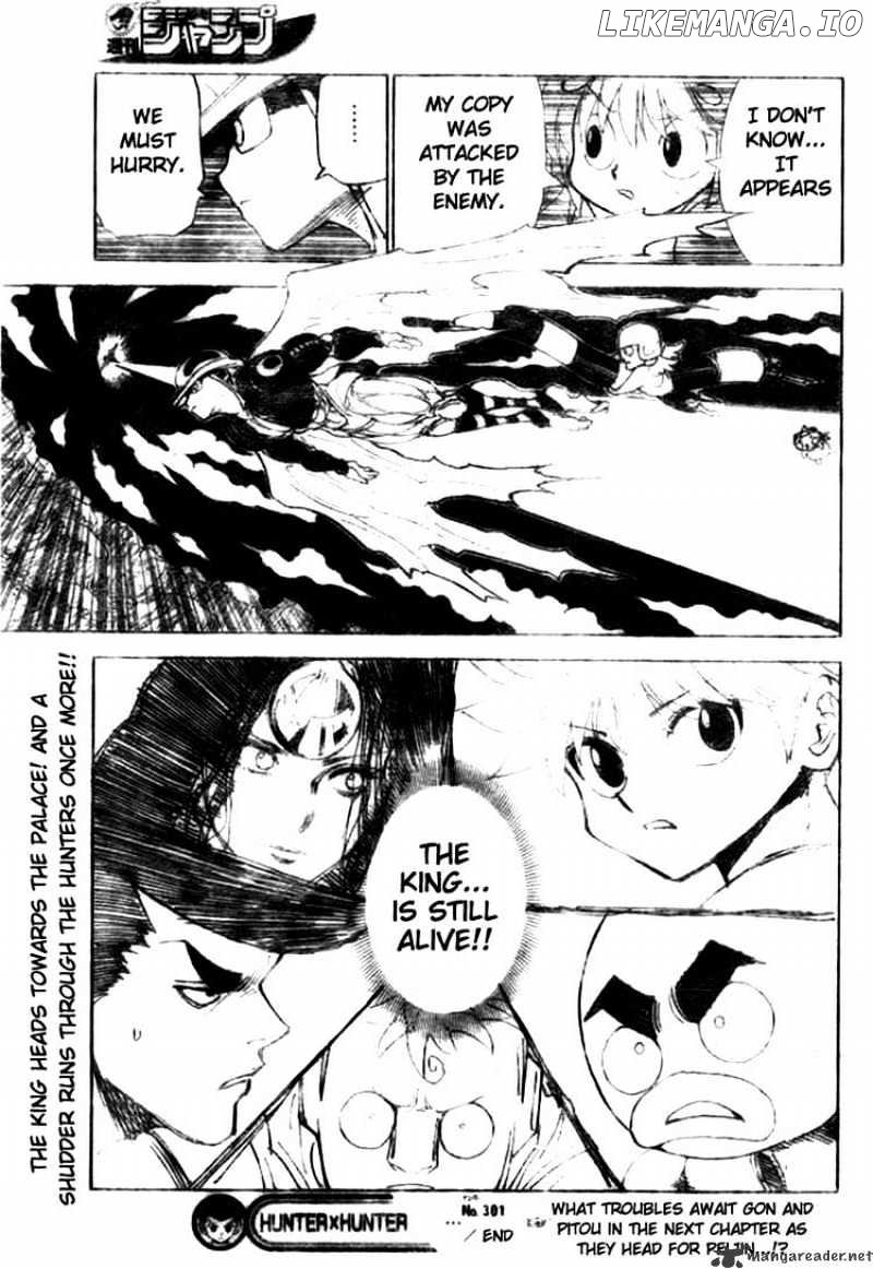 Hunter x Hunter, Chapter 301 image 19